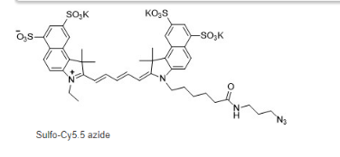 Sulfo-Cyanine5.5 azide.png