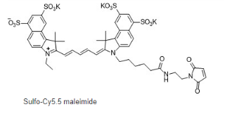 Sulfo-cyanine5.5 maleimide.png