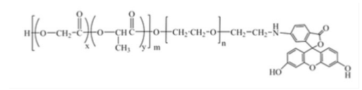 PLGA45k-PEG5k-FITC;PLGA-PEG-FITC;聚乳酸-羟基乙酸共聚物-聚乙二醇-异硫氰基荧光素