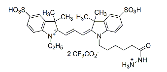 花氰染料Cy3-hydrazide,Cy3-HZ,Cy3-酰肼,Cyanine3-HZ