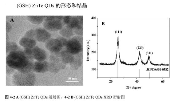 ZnTe碲化锌量子点