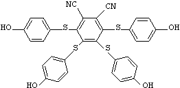 3,4,5,6-四 - （4-羟基 - 苯基硫基） - 邻苯二甲腈