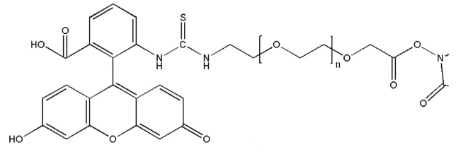 荧光素 PEG N-羟基琥珀酰亚胺