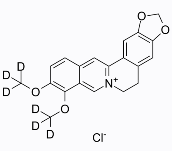 盐酸小檗碱 d6 (氯化物)