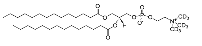 14:0 PC-d9|1,2-dimyristoyl-sn-glycero-3-phosphocholine-N,N,N-trimethyl-d9