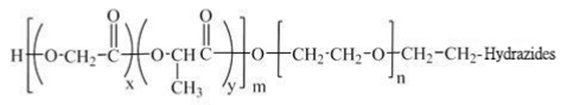 PLGA-PEG-Hydrazides