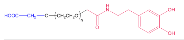 Dopamine-PEG-COOH
