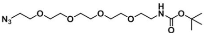CAS:940951-99-5；叠氮四聚乙二醇叔丁氧羰基；Azide-PEG4-NH-Boc