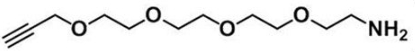 CAS:1013921-36-2；丙炔-四聚乙二醇-氨基；Propargyl-PEG4-amine