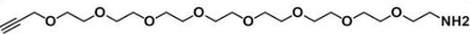 CAS:1196732-52-1；丙炔-八聚乙二醇-氨基；Propargyl-PEG8-amine