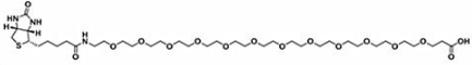 生物素-十二聚乙二醇-羧基；Biotin-PEG12-COOH；Biotin-PEG12-Acid