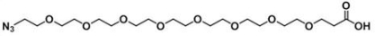CAS:1214319-92-2；叠氮八聚乙二醇羧基；Azide-PEG8-Acid