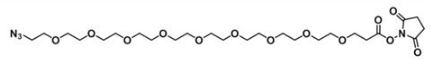 叠氮九聚乙二醇活性酯；Azide-PEG9-NHS ester；N3-PEG9-NHS