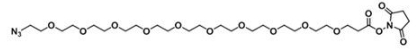 叠氮十聚乙二醇活性酯；Azide-PEG10-NHS ester；N3-PEG10-NHS