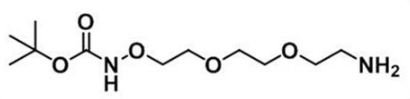 CAS:252378-69-1；叔丁酯-氨氧基-二聚乙二醇-氨基；t-Boc-Amineoxy-PEG2-NH2