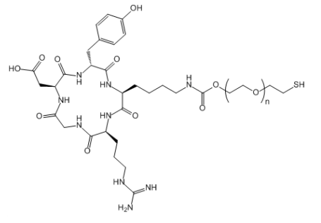 c(RGDyK)-PEG-SH c(RGDyK)-聚乙二醇-巯基