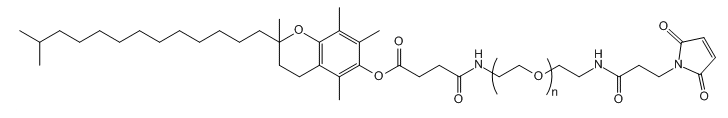 Tocopherol-PEG-Mal 维生素E-聚乙二醇-马来酰亚胺