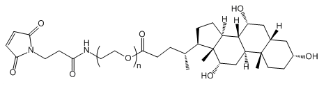 Mal-PEG-CLA 马来酰亚胺-聚乙二醇-胆酸
