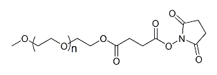 mPEG-SS;mPEG-Succinimidyl Succinate ester;甲氧基聚乙二醇琥珀酰亚胺琥珀酸酯