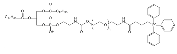 DSPE-PEG-TPP 二硬脂酰基磷脂酰乙醇胺-聚乙二醇-磷酸三苯酯