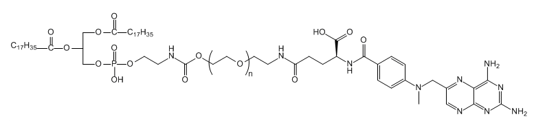 DSPE-PEG-MTX 二硬脂酰基磷脂酰乙醇胺-聚乙二醇-甲氨蝶呤