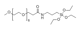 mPEG6-Silane；分子式：  C25H53NO11Si；硅烷-六聚乙二醇单甲醚