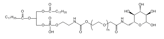 DSPE-PEG-Galactose 二硬脂酰基磷脂酰乙醇胺-聚乙二醇-半乳糖