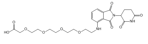 Pomalidomide-PEG4-C-COOH的基本信息