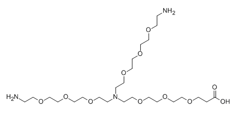 N-(ACID-PEG3)-N-BIS(PEG3-AMINE)的基本信息N-(ACID-PEG3)-N-BIS(PEG3-AMINE)的基本信息