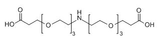 NH-(PEG3-Acid)2 NH-双(三聚乙二醇-羧酸)