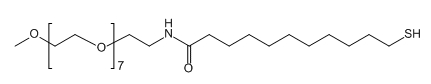 mPEG8-11-Mercaptoundecanamide；甲氧基聚乙二醇-11-巯基十一烷酰胺