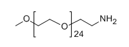 mPEG25-NH2；mPEG25-Amine；甲氧基二十五聚乙二醇-氨基