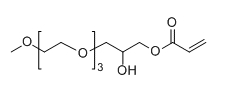 mPEG3-hydroxy-acrylate；甲氧基三聚乙二醇-羟基-丙烯酸酯