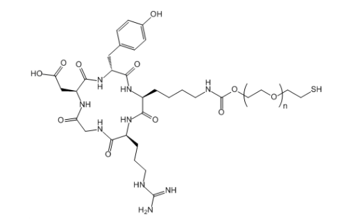 c(RGDyK)-PEG-SH c(RGDyK)-聚乙二醇-巯基