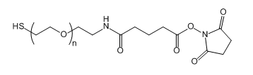 SH-PEG-GAS 巯基-聚乙二醇-戊二酰琥珀酰亚胺酯