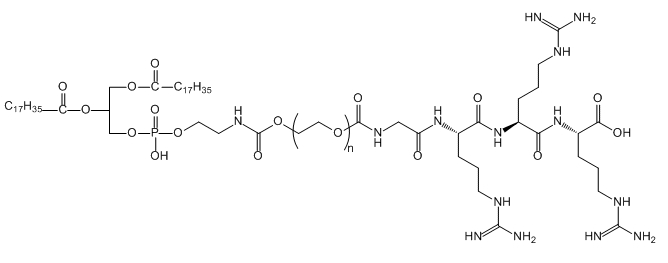 DSPE-PEG-Glycine triarginine;应用于医学研究