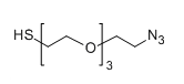 SH-PEG3-N3，巯基-三聚乙二醇-叠氮，1347750-79-1