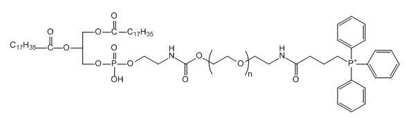 DSPE-PEG-TPP；二硬脂酰基磷脂酰乙醇胺-聚乙二醇-磷酸三苯酯