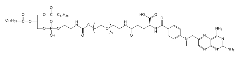 DSPE-PEG-MTX；二硬脂酰基磷脂酰乙醇胺-聚乙二醇-甲氨蝶呤