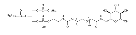 DSPE-PEG-Galactose；二硬脂酰基磷脂酰乙醇胺-聚乙二醇-半乳糖