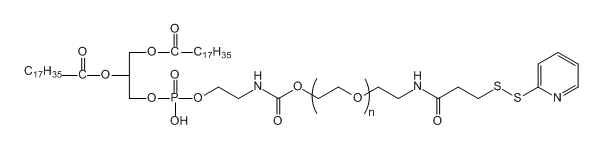DSPE-PEG-OPSS；二硬脂酰基磷脂酰乙醇胺-聚乙二醇-邻吡啶基二硫化物