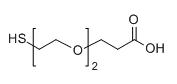 SH-PEG2-COOH，巯基-二聚乙二醇-羧酸