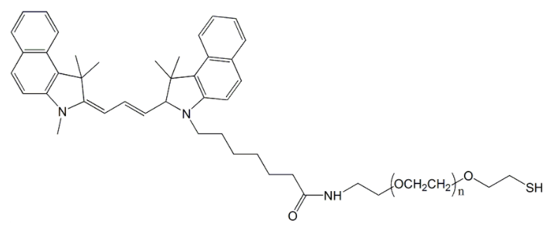 Cy3.5-PEG-SH，CY3.5-聚乙二醇-巯基