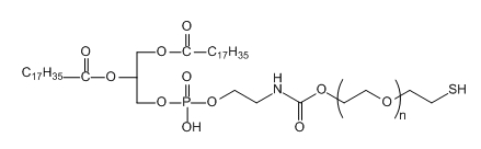 DSPE-PEG-SH；二硬脂酰基磷脂酰乙醇胺-聚乙二醇-巯基