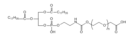 DSPE-PEG-COOH；二硬脂酰基磷脂酰乙醇胺-聚乙二醇-羧基