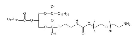 DSPE-PEG-NH2；二硬脂酰基磷脂酰乙醇胺-聚乙二醇-氨基