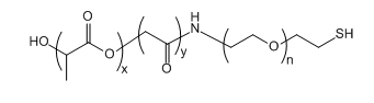 PLGA(5K)-PEG-SH；聚(乳酸-共-乙醇酸)(5K)-聚乙二醇-巯基
