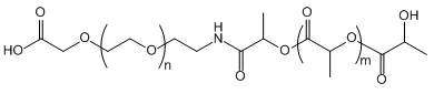 COOH-PEG-PLA(10K) 羧基-聚乙二醇-聚乳酸(10K)