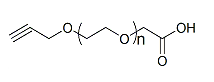 AlKyne-PEG-COOH；AlKyne-PEG-AA；α-炔基-ω-羧基聚乙二醇