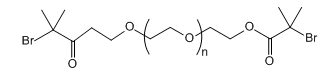 2-Bromo-2-methylpropanoic acid ethyl ester-PEG-2-Bromo-2-methylpropanoic acid ethyl ester